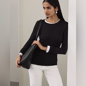 AUTOGRAPH - Jersey Crew Neck Top